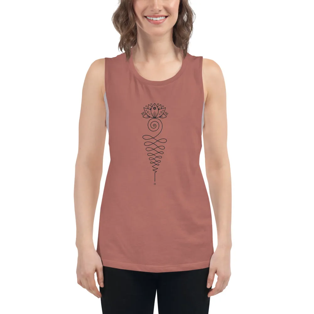 Unalome Yoga Ladies’ Tank