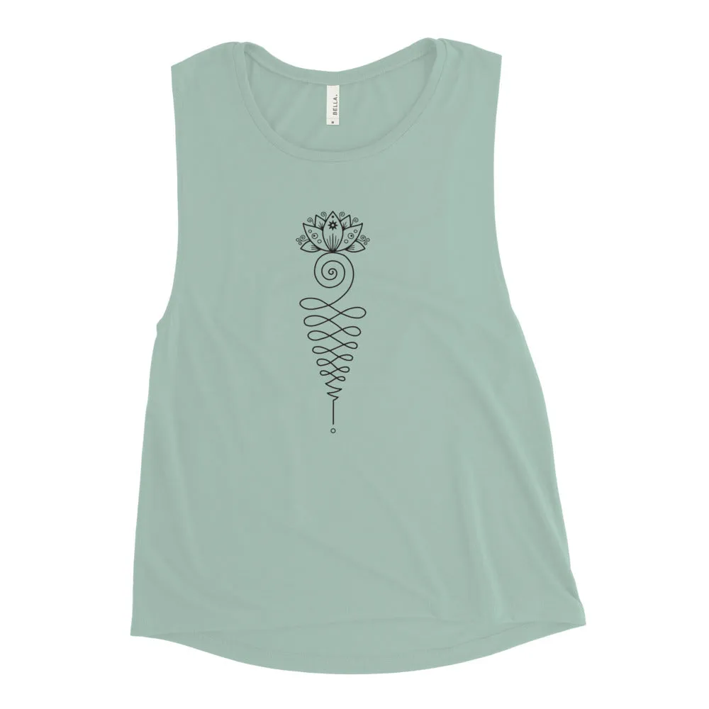 Unalome Yoga Ladies’ Tank