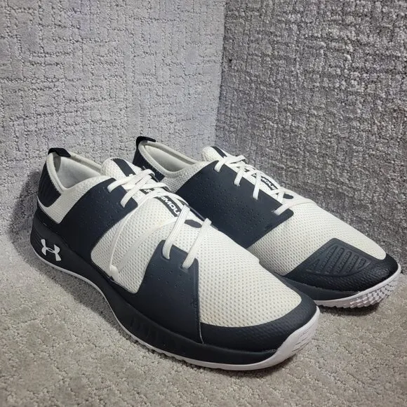 Under Armour Showstopper 2.0 Men's Size 18 US Black White Cross Training Shoes