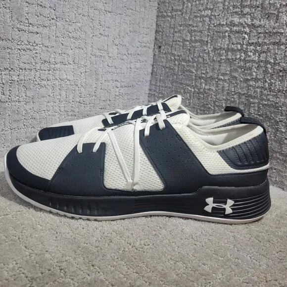 Under Armour Showstopper 2.0 Men's Size 18 US Black White Cross Training Shoes