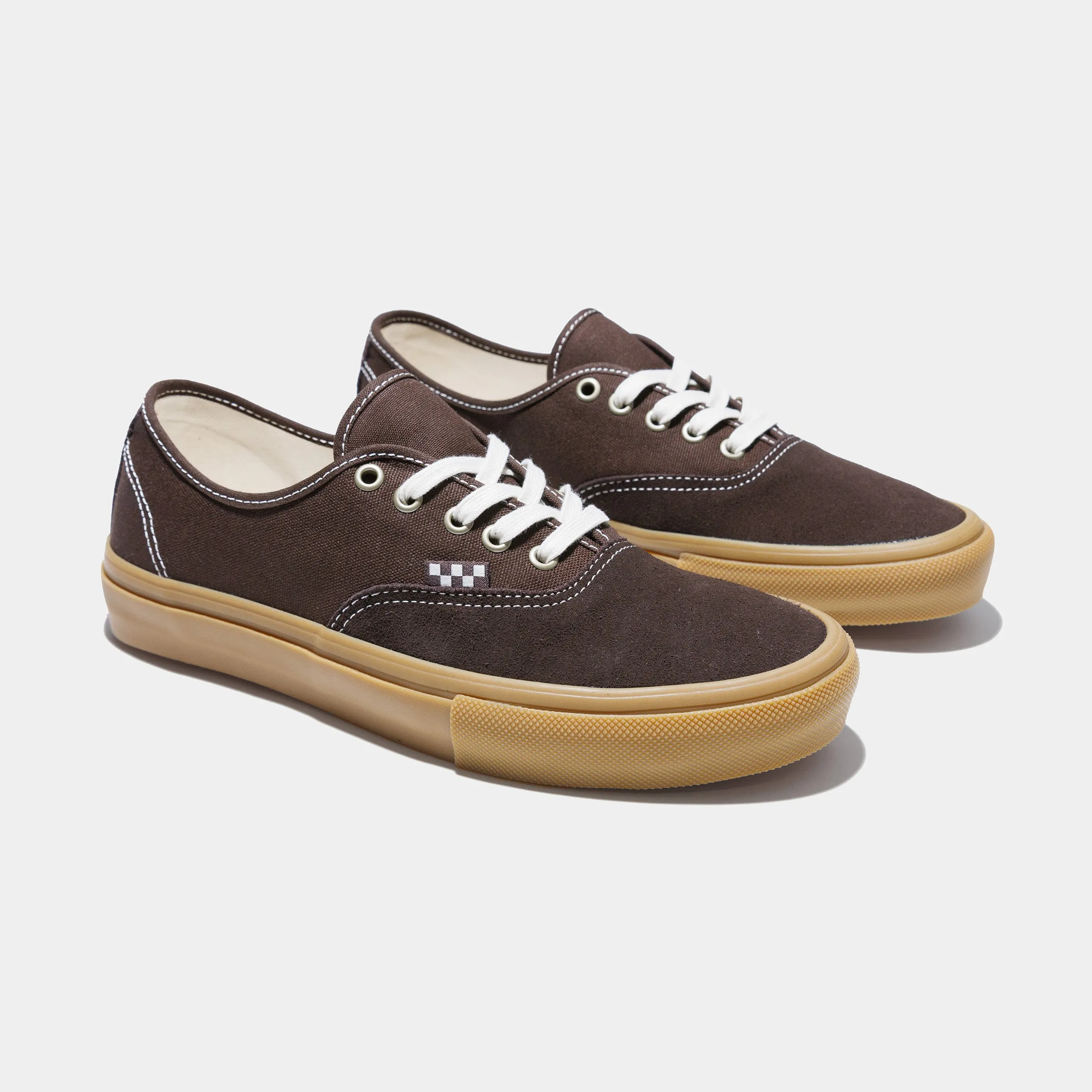 VANS SKATE AUTHENTIC - BROWN/GUM