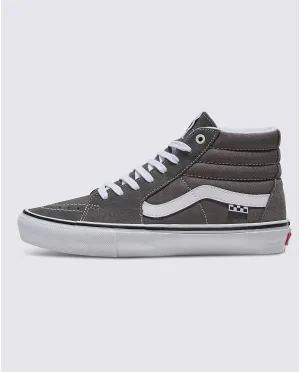 Vans Skate Sk8-Hi Shoe Pewter Grey / White
