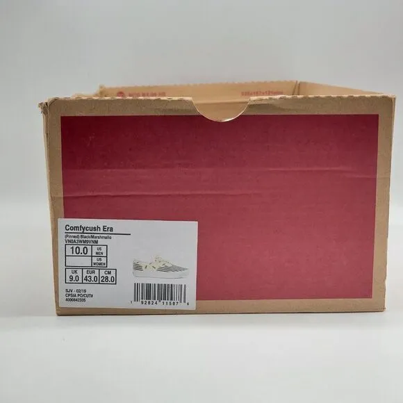 Vans Comfycush Era Pinned Skate Shoes Size 10 NEW