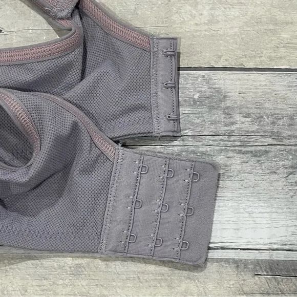 WACOAL Simone Seamless Underwire Sports Bra - Lilac Gray - Sz - 34C .US (B679)