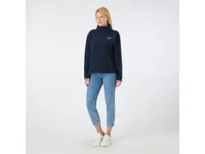 WOMEN'S CLASSIC FLEECE PULLOVER - NAVY