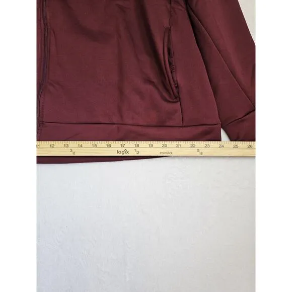 Women's Nike Therma-Fit Pullover Hoodie Burgundy(CN9340-669) X-Large