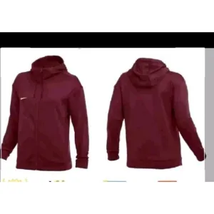 Women's Nike Therma-Fit Pullover Hoodie Burgundy(CN9340-669) X-Large