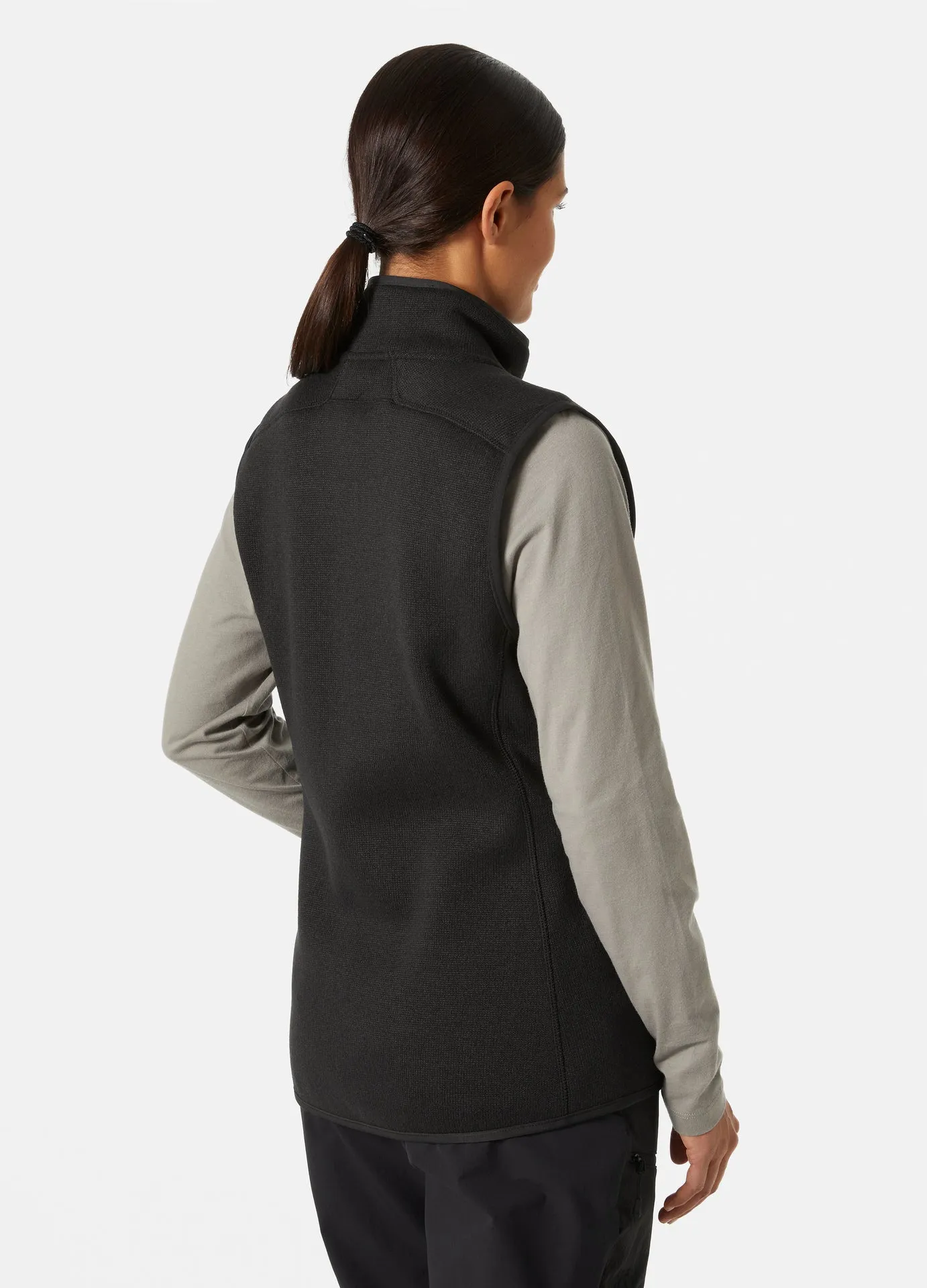 WOMEN'S VARDE FLEECE VEST - BLACK