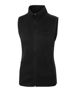 WOMEN'S VARDE FLEECE VEST - BLACK