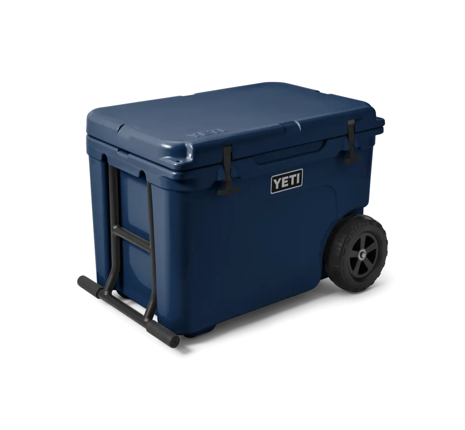 YETI TUNDRA HAUL WHEELED COOL BOX - NAVY