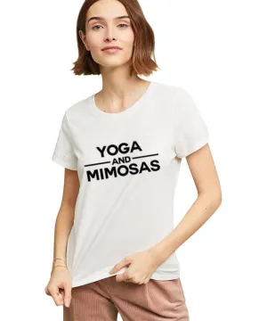 Yoga and Mimosas Tee