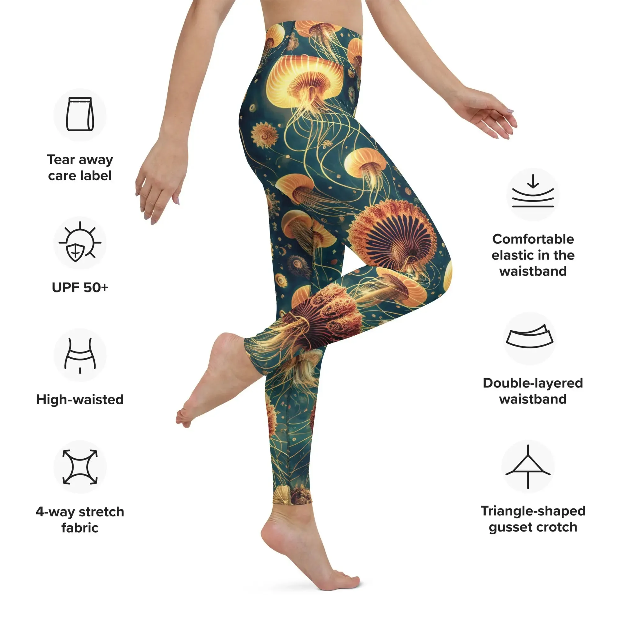 Yoga Leggings Eldritch Ballet