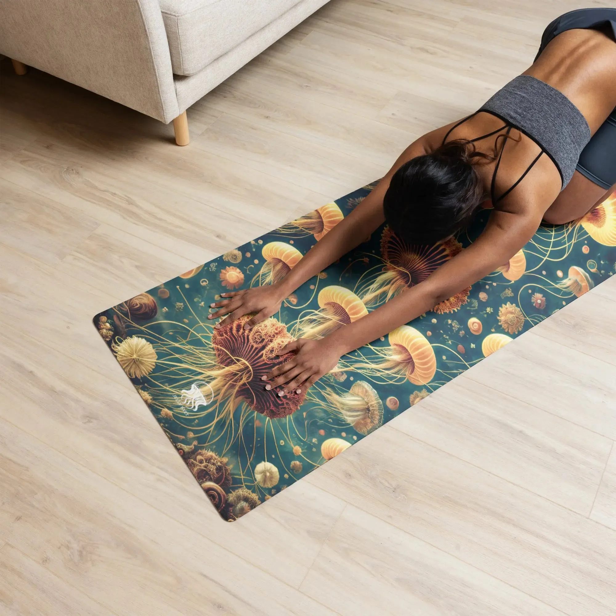 Yoga mat - Eldritch Ballet