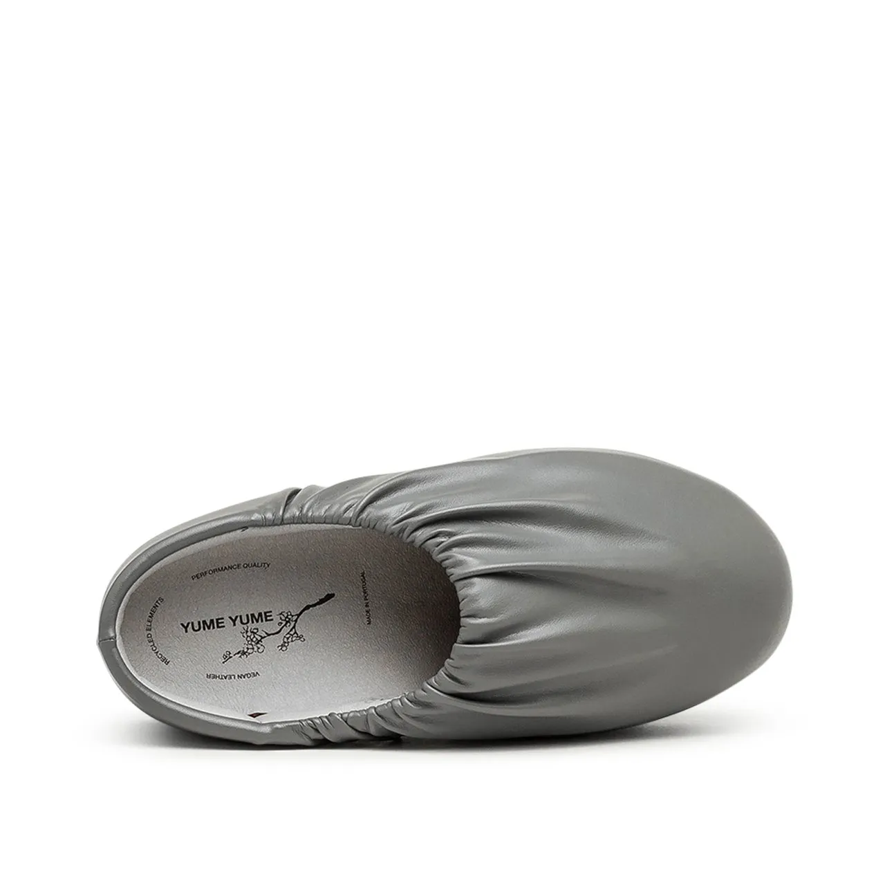 yume yume camp shoe low (grey leather)