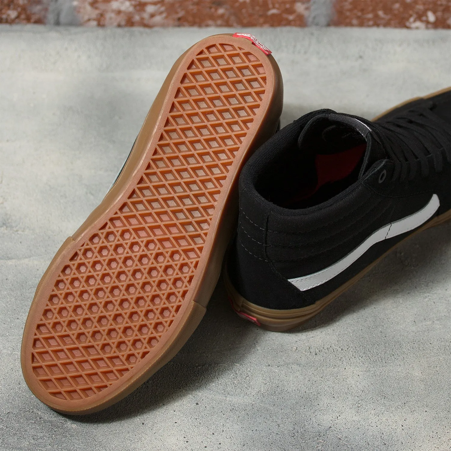 Zapatilla Skate SK8-Hi Black/Gum