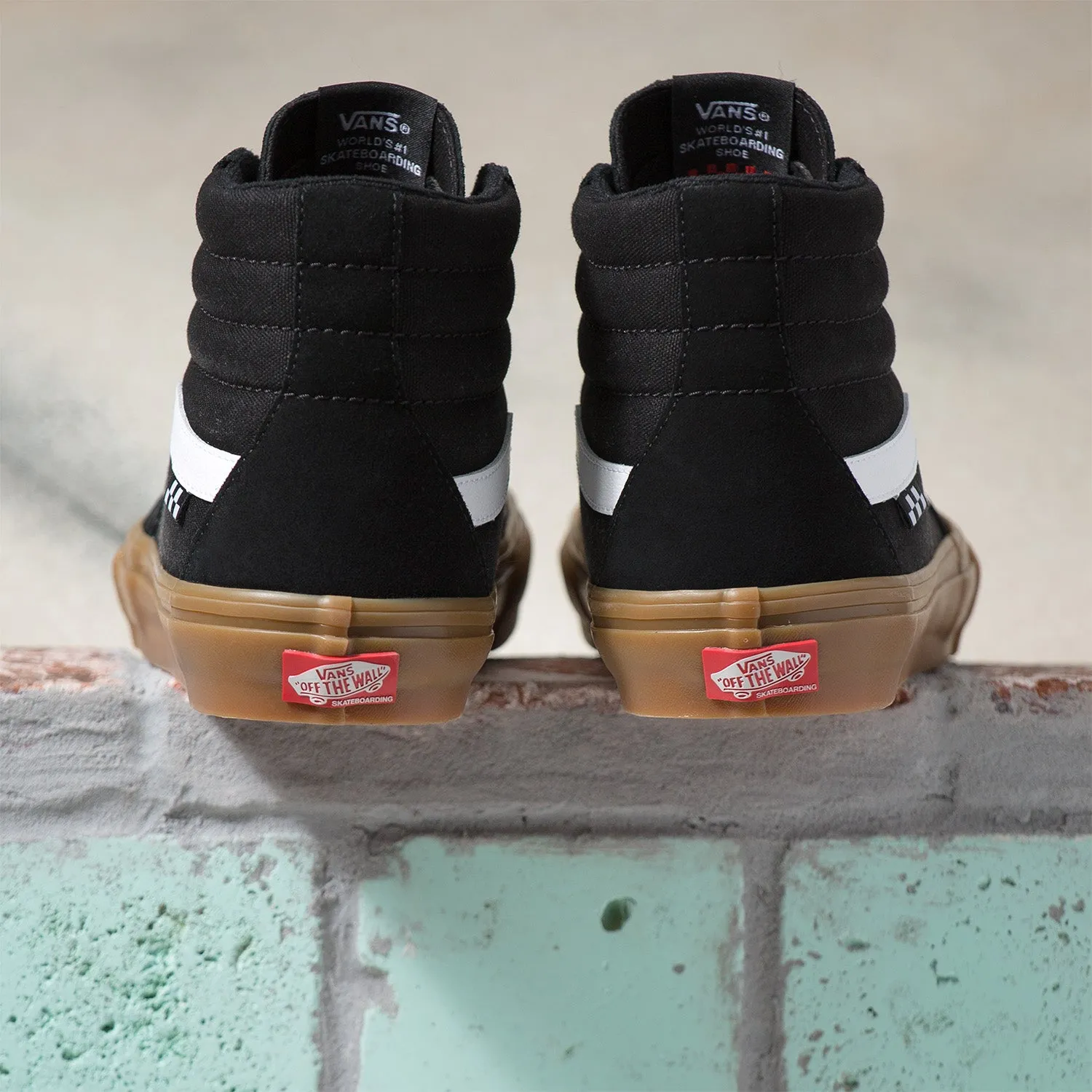 Zapatilla Skate SK8-Hi Black/Gum